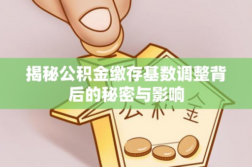 湘桥揭秘公积金缴存基数调整背后的秘密与影响